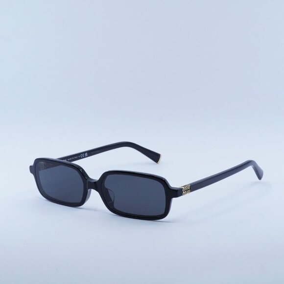 Miu Miu MU11ZSF 16K5S0 Sunglasses Black Rectangle Frame main image 14